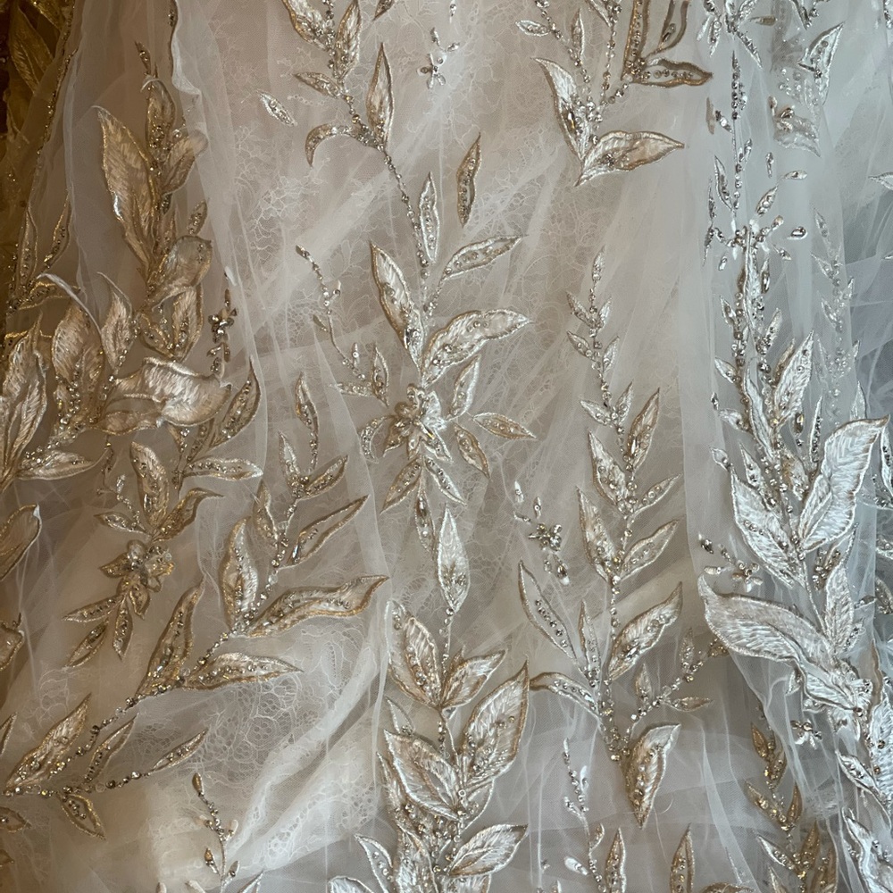 YSA Makino Wedding Gown, size 4 - Picture 8 of 11